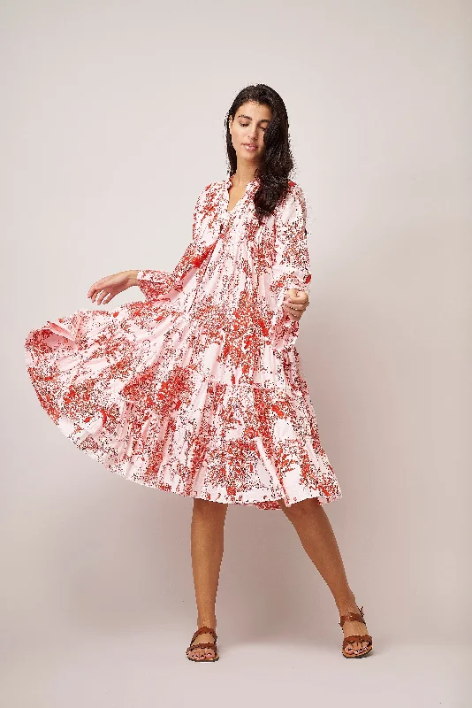 Dream Multi Red Lobster Dress