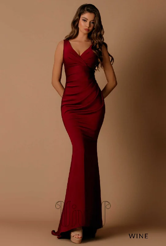 Rosa Crepe Gown