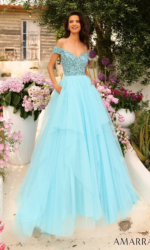 Amarra Long Formal Dress 94038