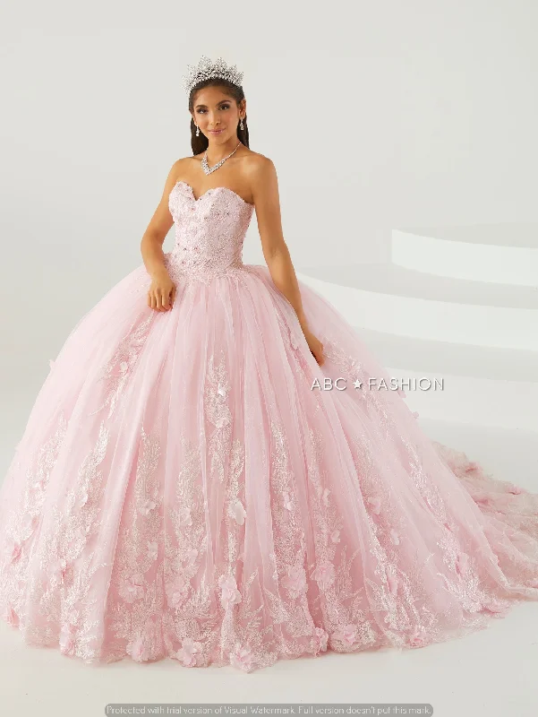 Cape Quinceanera Dress by House of Wu 26015