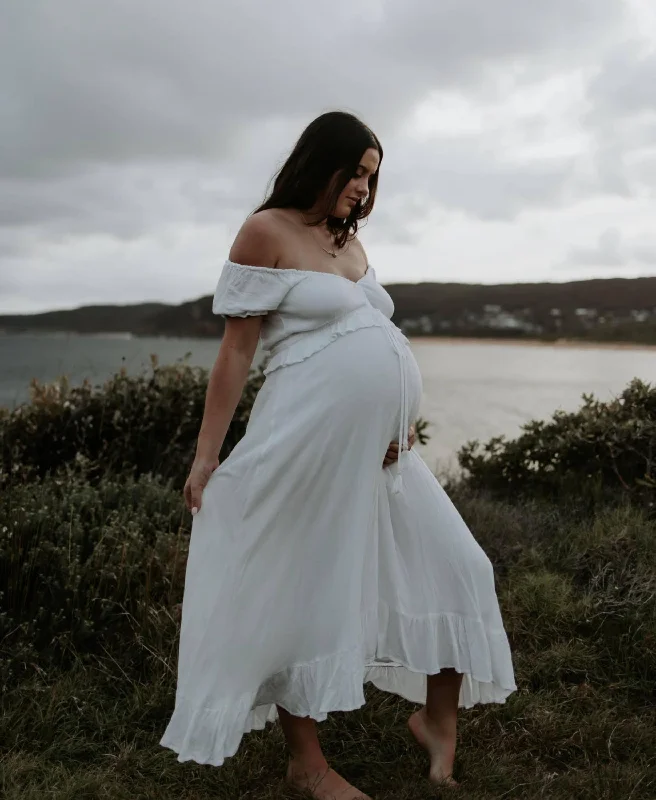 Coven & Co True Romance Gown - Maternity Photoshoot Dress Baby Shower Dress