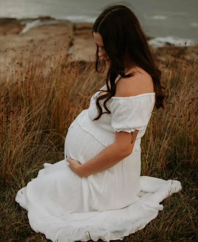 Coven & Co True Romance Gown - Maternity Photoshoot Dress Baby Shower Dress