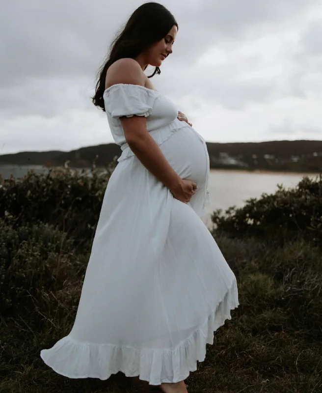 Coven & Co True Romance Gown - Maternity Photoshoot Dress Baby Shower Dress