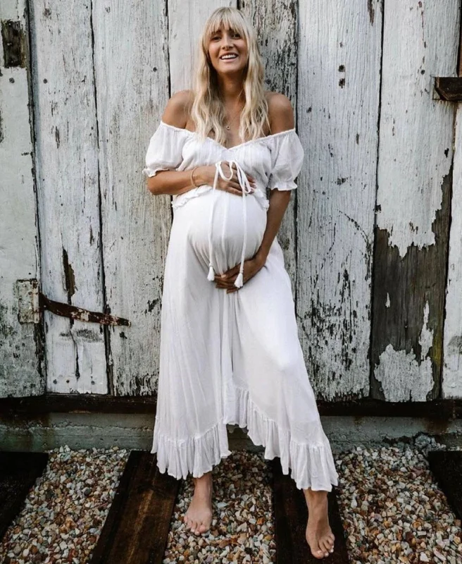 Coven & Co True Romance Gown - Maternity Photoshoot Dress Baby Shower Dress