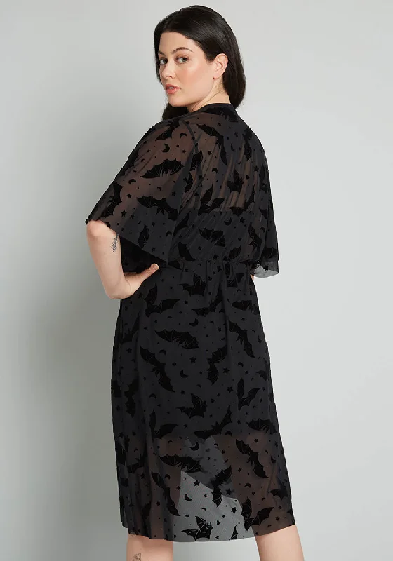 Dramatic Depths Velvet Dress