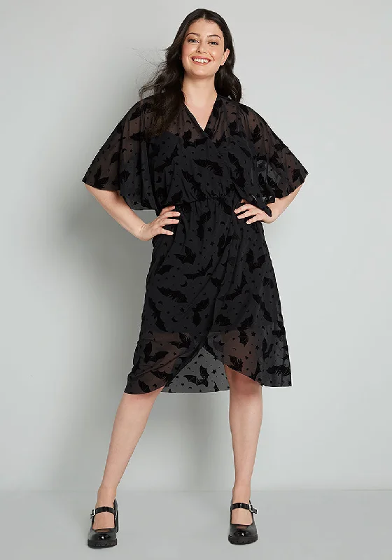 Dramatic Depths Velvet Dress