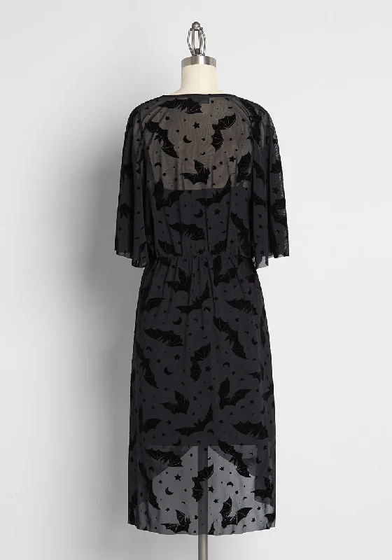 Dramatic Depths Velvet Dress