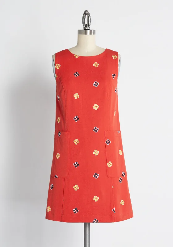 Mid-Century Muse Shift Dress