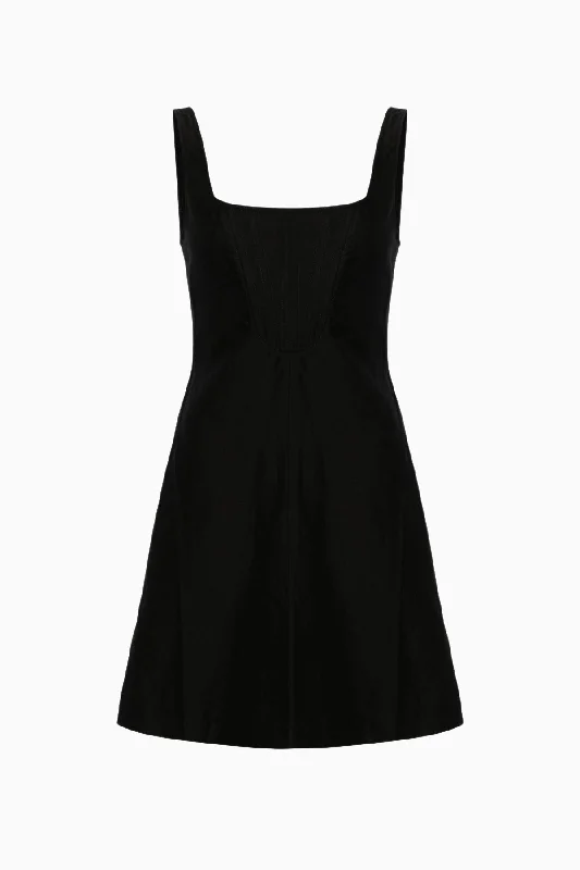 Stella McCartney Corset Mini Dress - Black