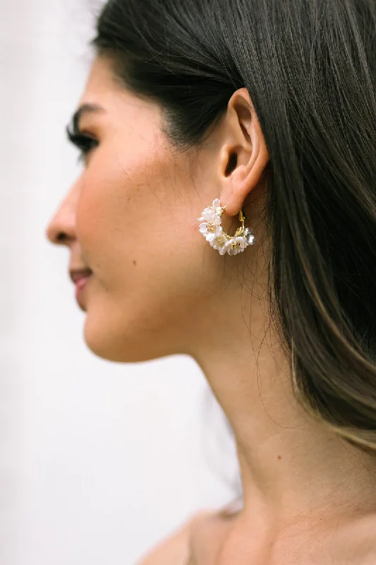 Tasha Flower Statement Earrings