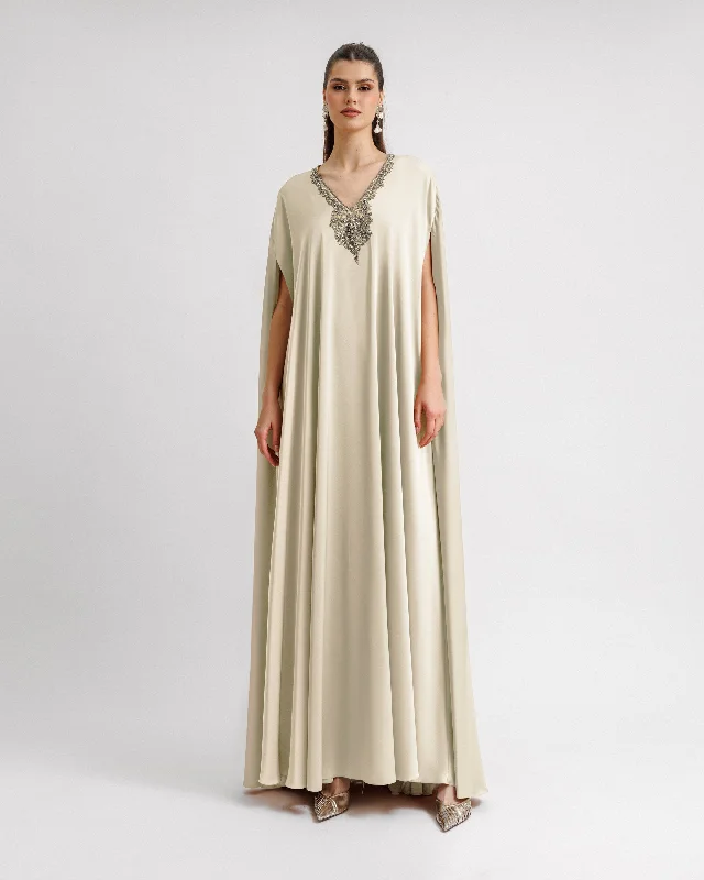 V-neckline Kaftan