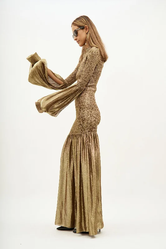 Golden Years Gold Dress