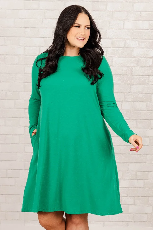 Last Chance Dress, Kelly Green