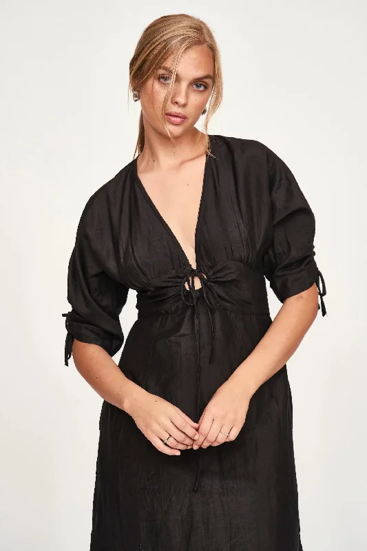 Silver Lake Dress in Black