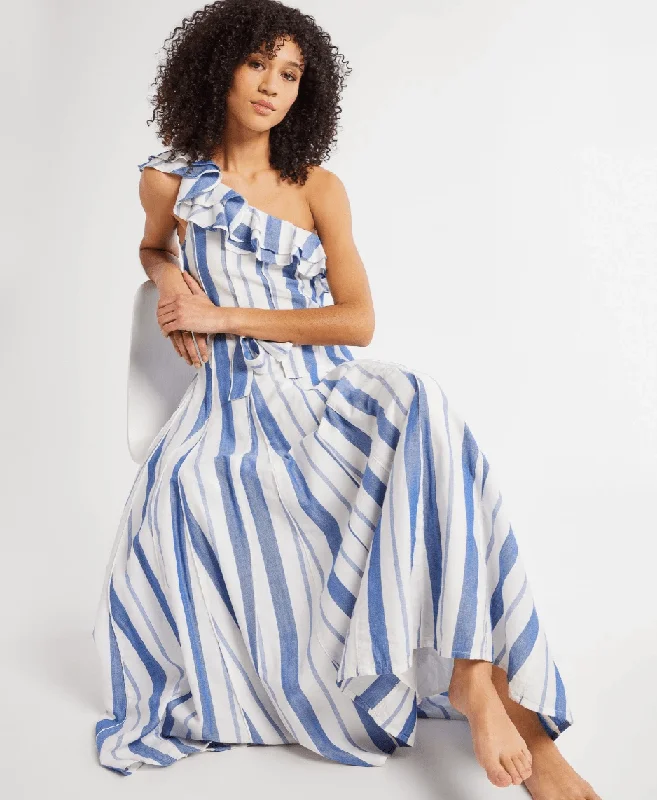 Yvonne Dress in Nantucket Stripe