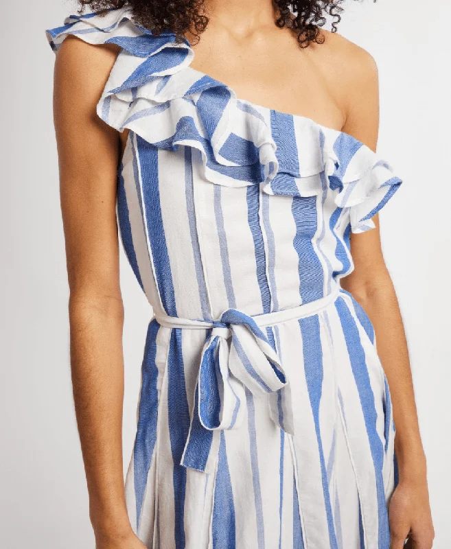 Yvonne Dress in Nantucket Stripe