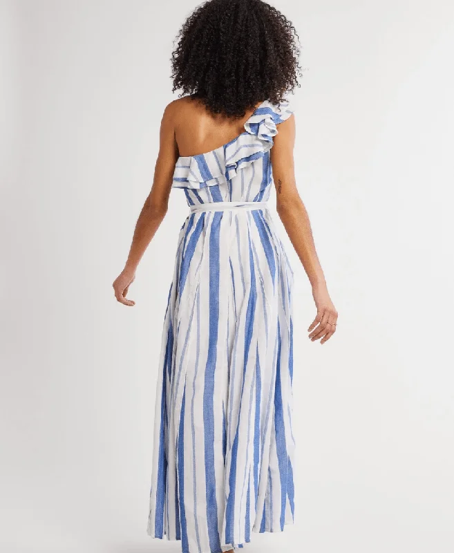 Yvonne Dress in Nantucket Stripe