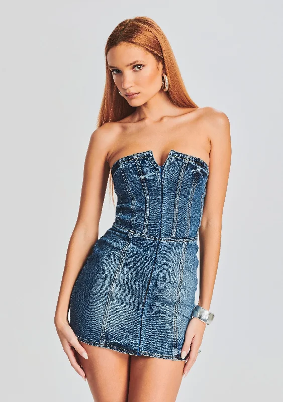 Andreia Denim Dress