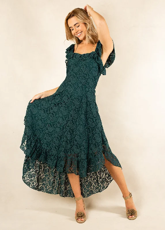 Bette Dress in Deep Teal