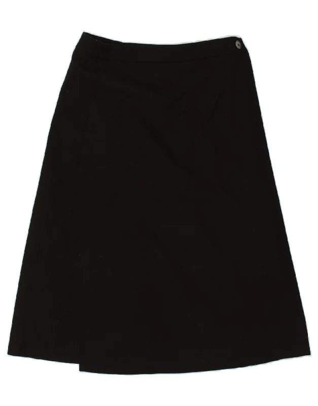 BODEN Womens A-Line Skirt UK 16 Large W32  Black Wool