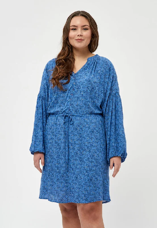 Cady Dress Curve - STAR SAPPHIRE BLUE PR