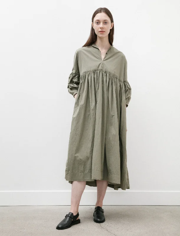 Camelia Dress Light Cotton Khaki