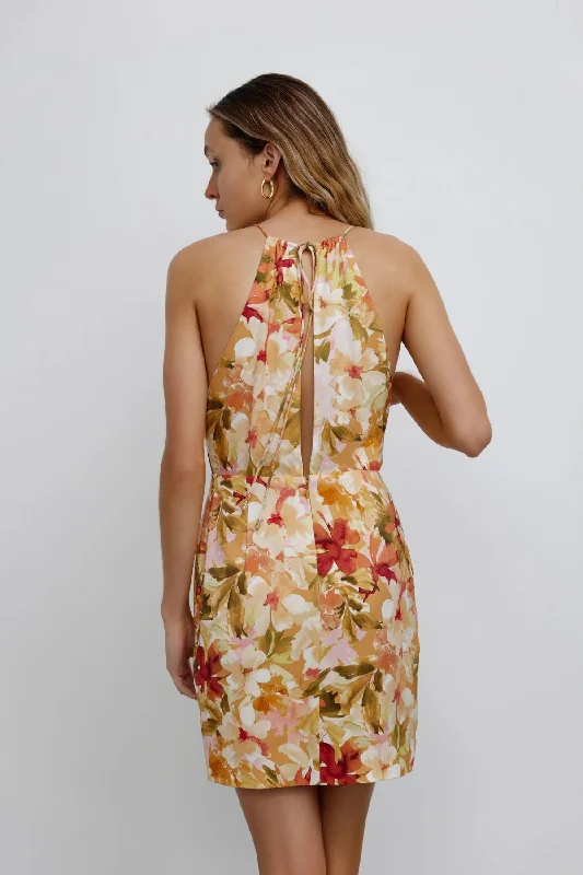 Chiara Dress - Watercolor Floral