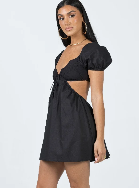 Elizer Mini Dress Black