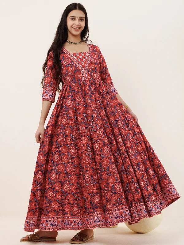 Fiza Misha Long Flared Dress