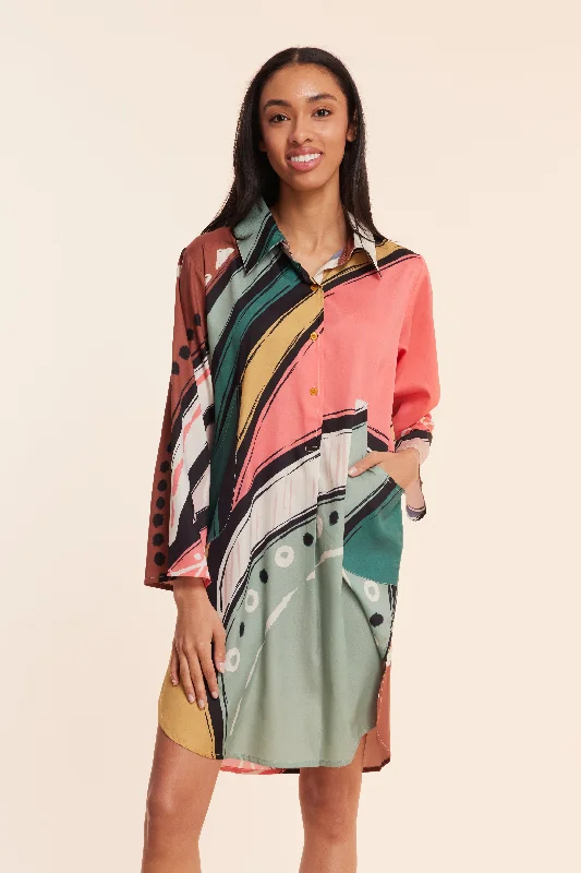 Preorder - Gabriella Dress in Navajo