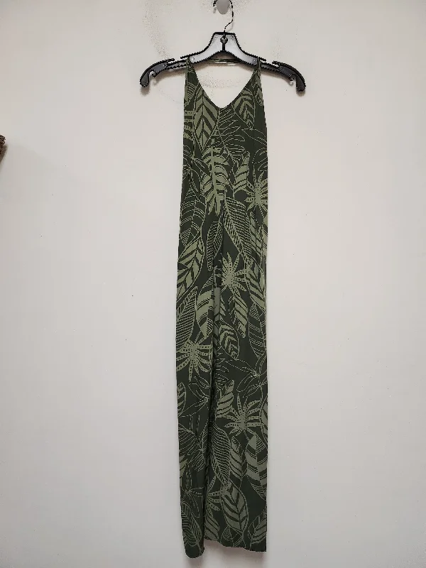 Green Dress Casual Maxi Old Navy, Size Xs