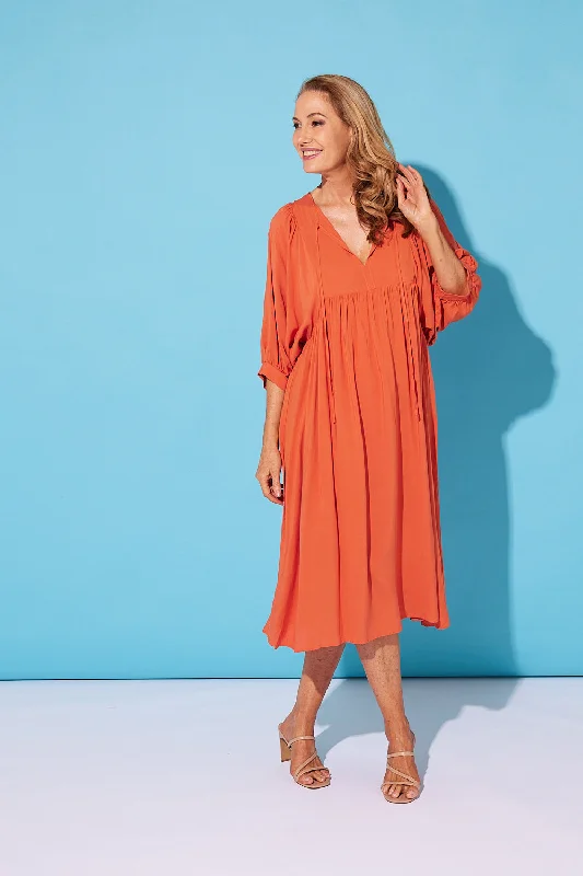 Lani Dress - Orange