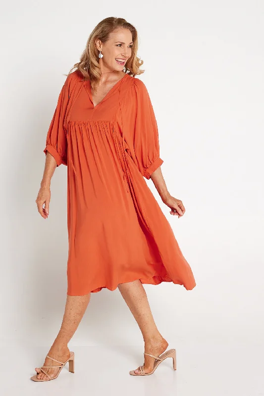 Lani Dress - Orange