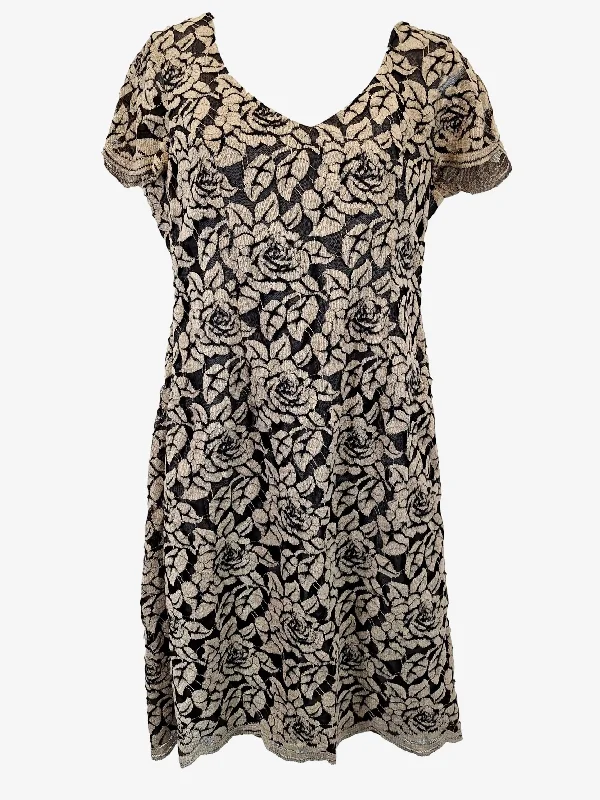 Maiocchi Graceful Evening Floral Mini Dress Size 12