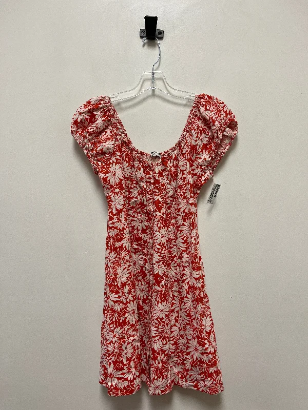 Red Dress Casual Short Madewell, Size S