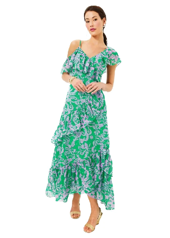 ROSALYNN RUFFLE MAXI - SALTY SANDBAR