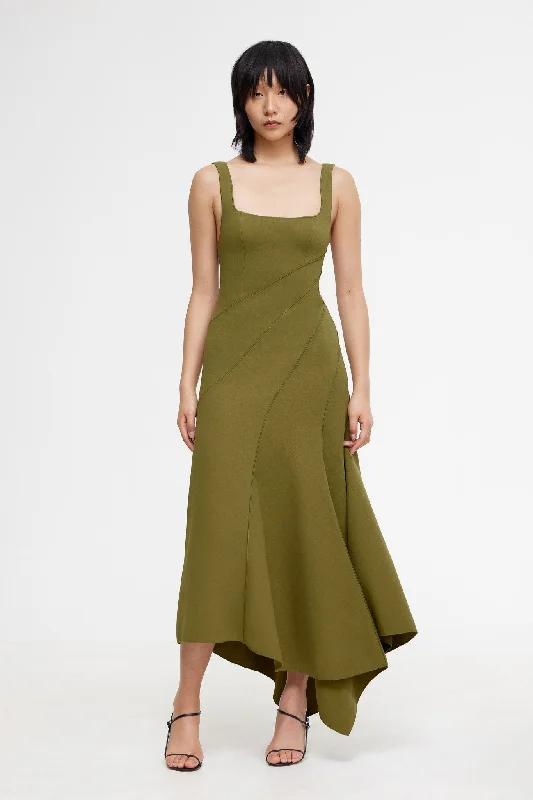 ROWE MIDI DRESS