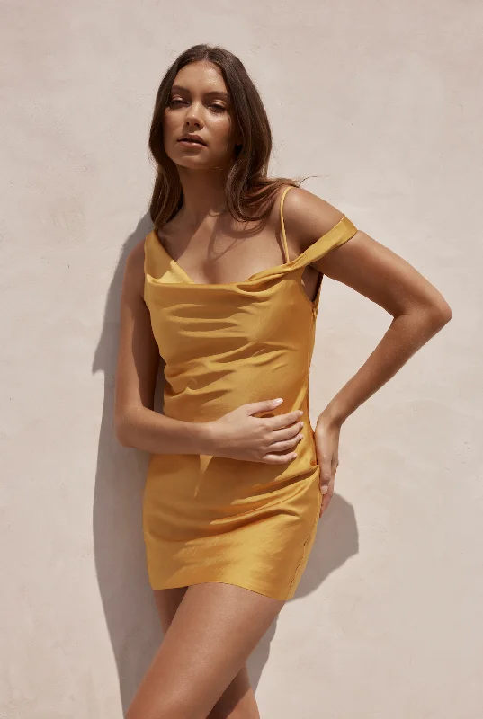 Solana Dress Sunflower Yellow