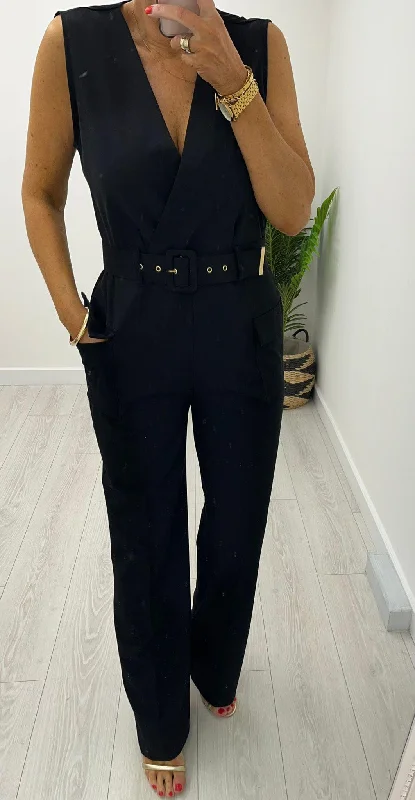 SYLVIE JUMPSUIT BLACK