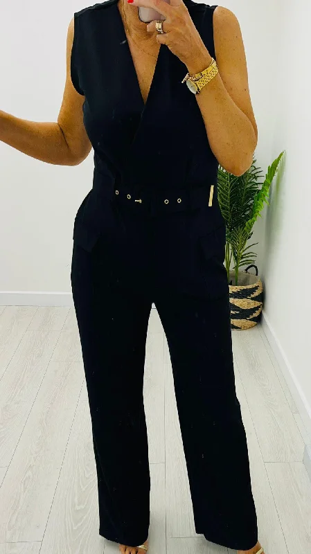 SYLVIE JUMPSUIT BLACK