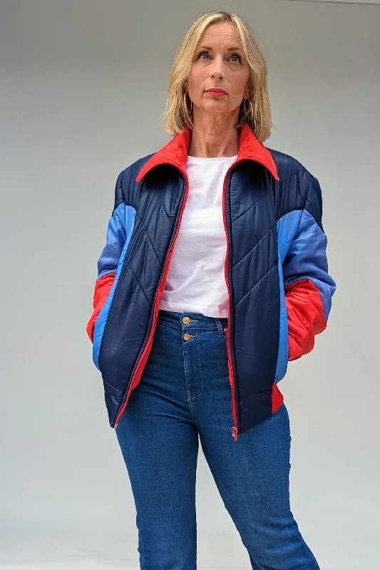 Vintage 70s Retro Puffer Jacket