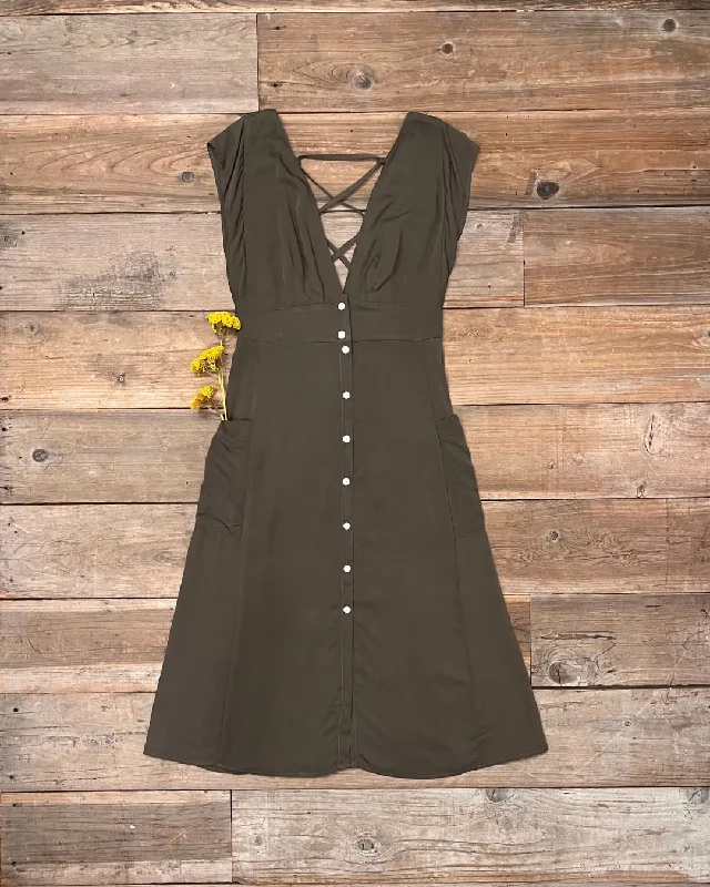 M / Penelope Dress in Olive